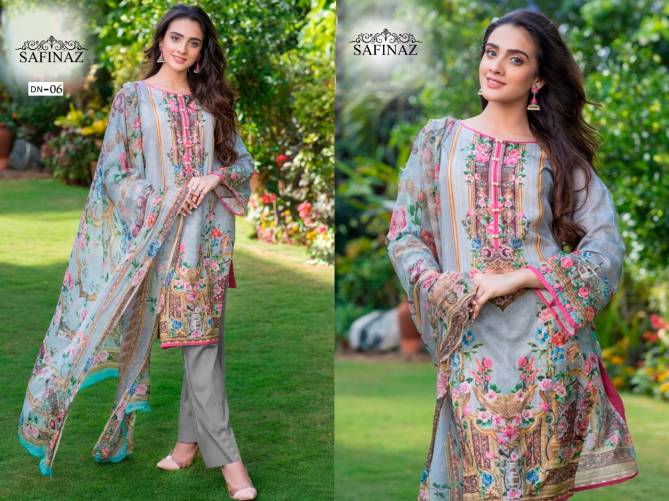 Zoohra Safenaaz Fancy Wear Wholesale Pakistani Dress Material Catalog